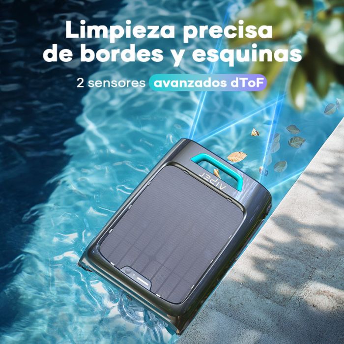 Limpieza superficie piscinas