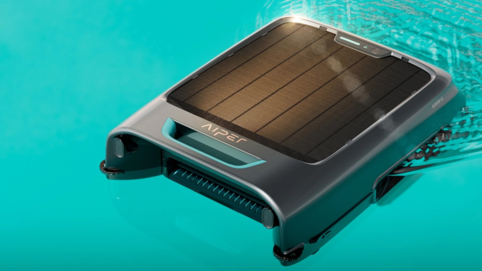 Limpieza automática de la superficie de piscinas